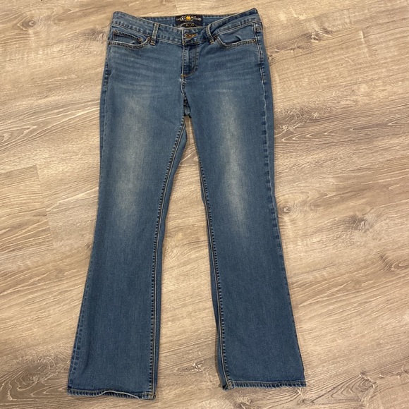 Lucky Brand Medium Wash Lolita Boot Jeans Sz 8/29 - Picture 3 of 8